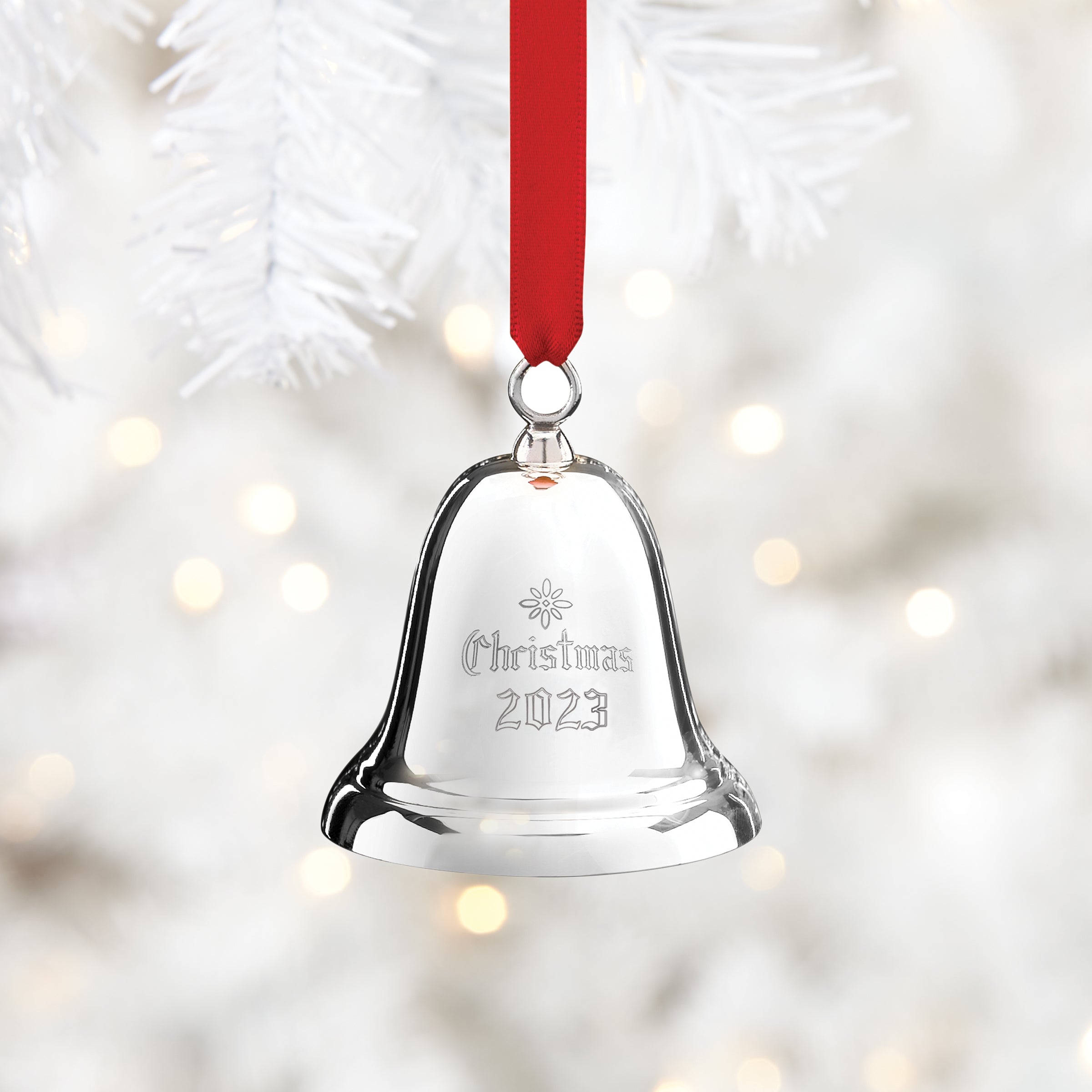 2023 39th Annual Christmas Sterling Silver Bell Ornament
